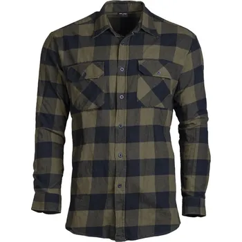 Pánská košile Košile letní dřevorubecká na knoflíky Mil-Tec - olivová, S