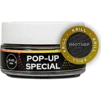 Boilies Pop up Krill (Pyramid) (Pop-up boilies s extrémní schopností dlouho plavat s příchutí krillu.)