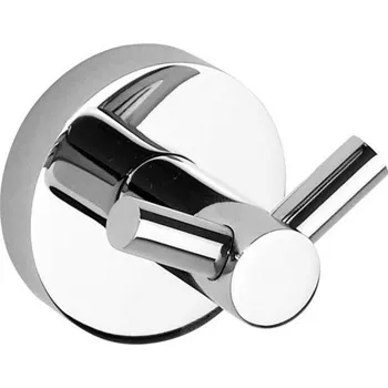 Držák na ručník Sapho X-ROUND E dvojháček, chrom XR202