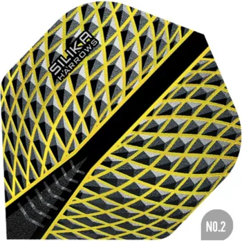Příslušenství pro šipky Harrows Letky Silika - Yellow F3959