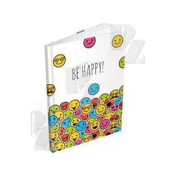 Blok Záznamní kniha A6 100listů linkovaná Smile, MFP Paper