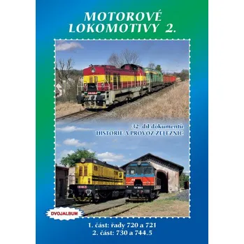 Komiks pro dospělé Historie železnic: MOTOROVÉ LOKOMOTIVY 2. (2DVD)