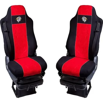 Autopotah Autopotahy textilní pro MAN TGA/L/X/S/M, černo-červená barva (č. 9)