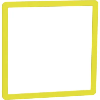 vypínač Dekorativní rámeček NOVÁ UNICA STUDIO OUTLINE Yellow SCHNEIDER NU230001