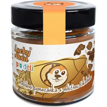Arašídová pomazánka s mléčnou čokoládou - pro děti, 170 g