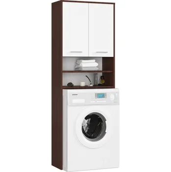 Koupelnový nábytek Koupelnová skříňka nad pračku Fin venge/bílá