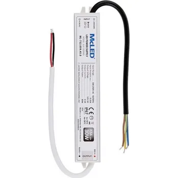 Napájecí zdroj pro osvětlení Napájecí zdroj 12V DC 30W 2,5A IP67