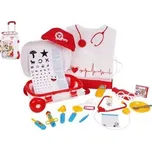 Sada doktor/lékař plast 21ks v plastovém kufříku na kolečkách 25x35x15cm