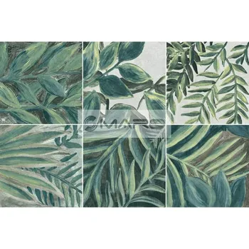 Dlažba Ceramica Fioranese Fio.Clorofilla Dlažba Primavera 20 x 20 cm, rektifikovaná, matná, R9, CLO20PR