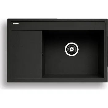 Nerezový dřez Pyragranitový dřez CAMEA 1B 1D RH (79x50) carbon