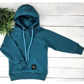 Dívčí mikina Kulišárny Mikina TEAL VELIKOST: 56