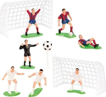 Party dekorace Dekora Fotbalové figurky 10 ks