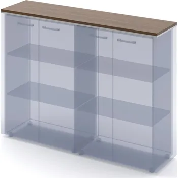 Kancelářská sestava Lenza Horní obkladová deska WELS, 167,6x42,9x3,8