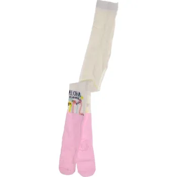 Dívčí punčocháče Plameňák růžové 104