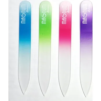 LIFE MINE s.r.o. MAGNUM MAGNUM/093- pilník na nehty skleněný, barevný 9 cm