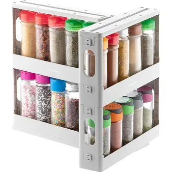 Rispick posuvný otočný organizér na koření