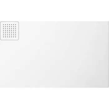 Sprchová vanička Polimat Obdélníková sprchová vanička z minerálního kompozitu Perfetto 140x80 (140x90, 160x80) Mat Barva: Bílá, mat, Rozměry (cm): 140x90