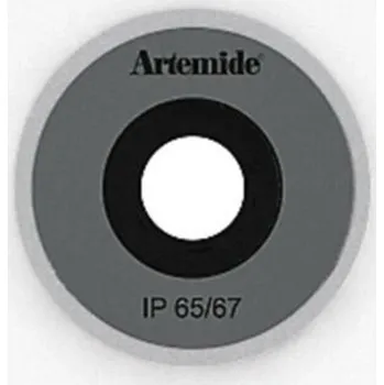 Venkovní osvětlení Artemide Ego 55 Flat downlight EL 3000K kruh Inox IK10 T42009ELPTW00