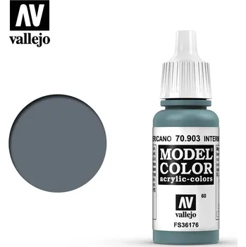 Modelářská barva Vallejo Model Color: Intermediate Blue 17ml - barva na modely