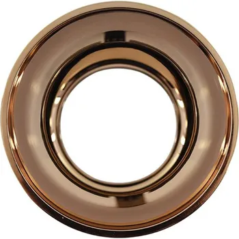 Vánoční ozdoba ACA Lighting červená zlatá kulatý reflektor pro G90451C MOLLY R90451CRG