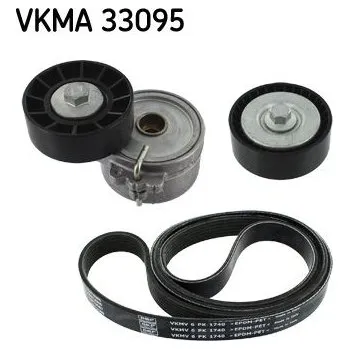 Sada žebrovaných klínových řemenů SKF VKMA 33095