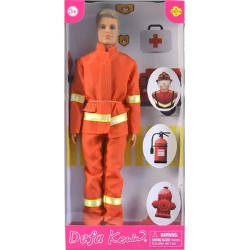 Panenka Defa Kevin hasič 30 cm