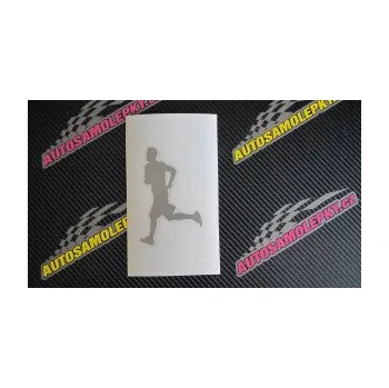Polep vozidla Běžec 001 levá (12 - zelená) SAMOLEPKA NA AUTO, NÁLEPKA, FÓLIE, POLEP, TUNING, VLASTNÍ TEXT, TISK, AUTOSAMOLEPKY.cz, POLEPY, OBRÁZEK, LOGO, 3D STICKERS