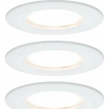 Bodové svítidlo PAULMANN Vestavné svítidlo LED Nova kruhové 3x6,5W bílá mat nevýklopné 934.60 P 93460