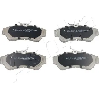 Brzdová destička Sada brzdových destiček, kotoučová brzda ASHIKA 50-00-015