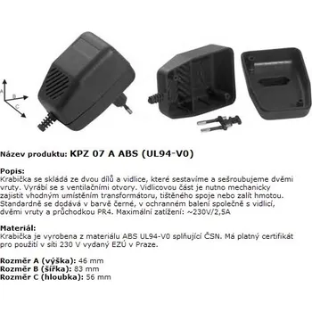 Dárková krabička Krabička KPZ 7 A ABS