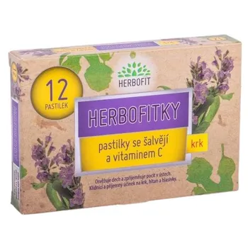 Přírodní produkt HERBOFIT Herbofitky se šalvějí a vitamínem C