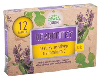 Přírodní produkt HERBOFIT Herbofitky se šalvějí a vitamínem C