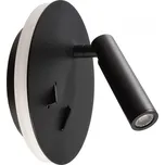 Deko-Light nástěnné přisazené svítidlo Brahe IV 220-240V AC/50-60Hz 8,50 W 3000 K 395 lm 110 dopravní černá RAL 9017 341243