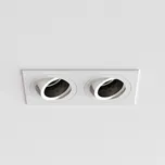 ASTRO downlight svítidlo Pinhole Square Twin nastavitelné 2x6W GU10 bílá 1434005