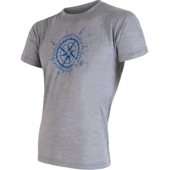 Pánské tričko SENSOR Merino Active PT XXL šedá