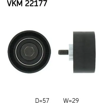 Vratná/vodicí kladka, ozubený řemen SKF VKM 22177