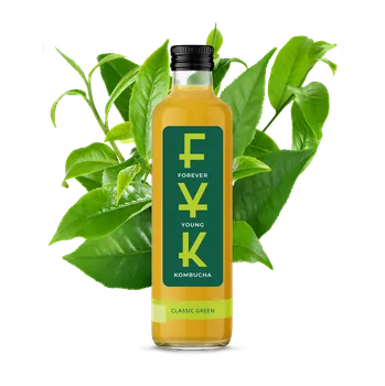 Čaj Kombucha Zelený čaj, balení 6 ks