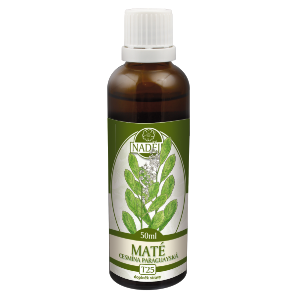 Naděje Maté tinktura z byliny T25 50 ml