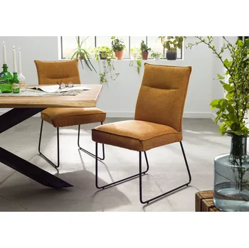 SEATTLE Čalouněná židle 51x61x92 oranžová