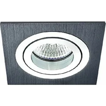 Bodové svítidlo BPM Vestavné svítidlo Aluminio Negro, černá, 1x50W, 12V 3054