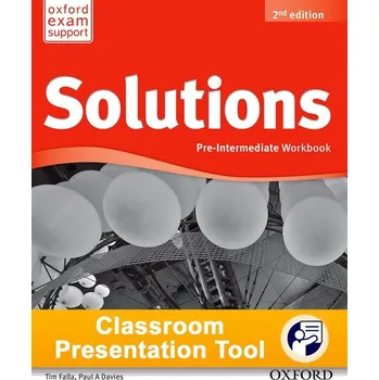 Anglický jazyk Maturita Solutions (2nd Edition) Pre-Intermediate Classroom Presentation Tool eWorkbook (OLB) -