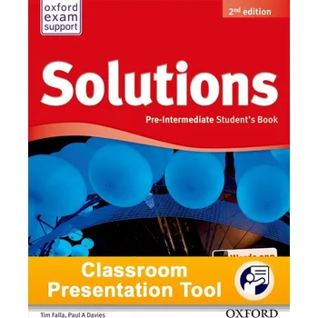 Anglický jazyk Maturita Solutions (2nd Edition) Pre-Intermediate Classroom Presentation Tool Student´s eBook (OLB) -
