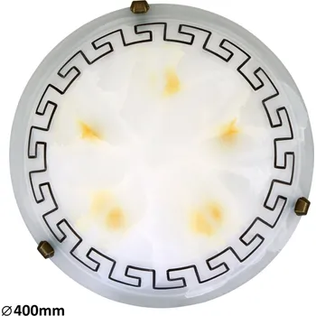 Rabalux stropní svítidlo Etrusco E27 2x MAX 60W bílé alabastrové sklo 7649