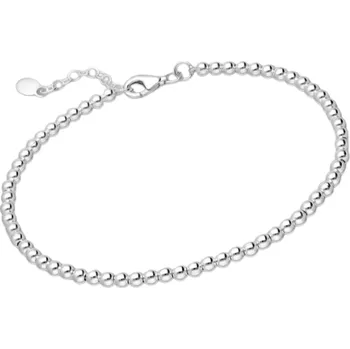 Náramek Stříbrný náramek BALL 3 mm Délka řetízku: 17,5 - 20 cm Ag 925/1000