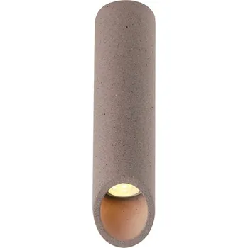 ACA Lighting stropní svítidlo 1XGU10 červený beton D7XH32CM FALTSO MK151S32R