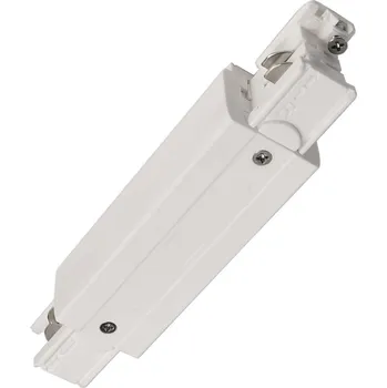 Bodové svítidlo Deko-Light kolejnicový systém 3-fázový 230V D Line elektrické prodlužovací spojení možnost napájení levé-pravé 220-240V AC/50-60Hz bílá RAL 9016 166 710042