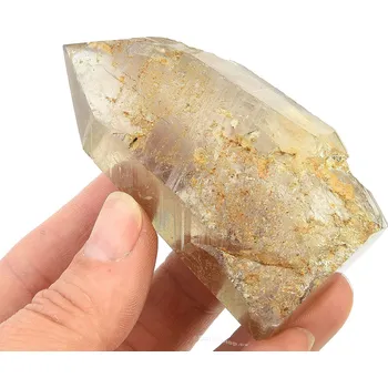 Přírodní kámen Záhněda krystaly polobrus 109g