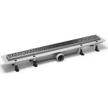 Plast Brno plastový žlab kombi design 5, s roštem 644 mm, SZA5650