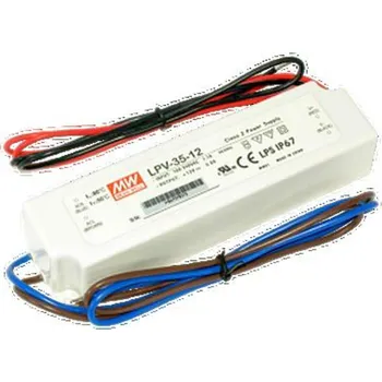 Napájecí zdroj pro osvětlení MEANWELL LPV-35-24V Meanwell LED DRIVER IP67