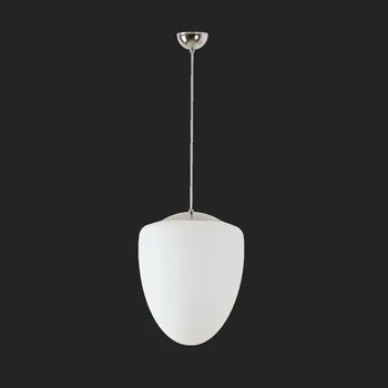 OSMONT AST60441 ASTRA S závěsné skleněné svítidlo nerez leštěná / bílá IP40 3000 K 27W LED DALI